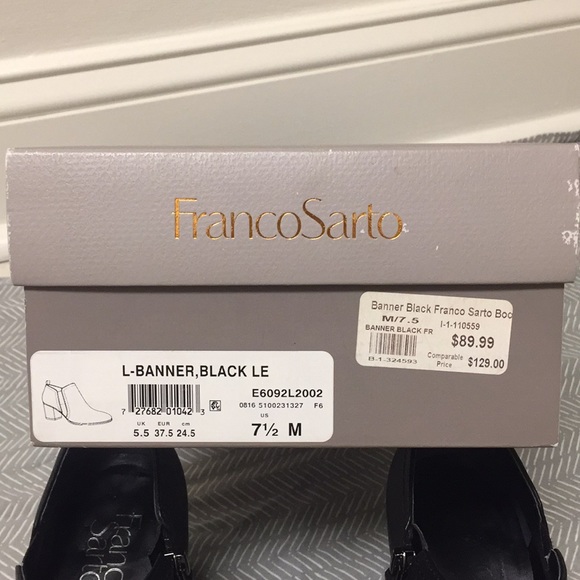 Franco Sarto 2” Block Heel Bootie - Picture 7 of 8